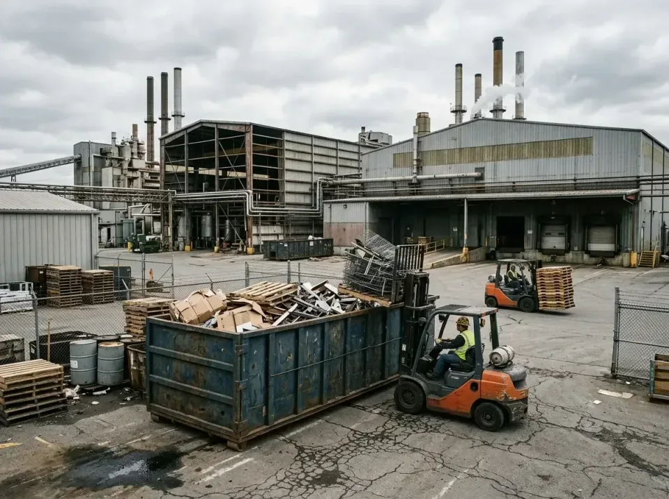 industrial-factory-scrap-conta-003 — frequently asked questions, Cheap Roll-off Dumpster Rentals in Buena Vista, VA